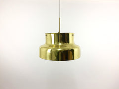 Large brass 'Bumling' pendant lamp by Anders Pehrson for Ateljé Lyktan - eyespy