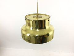 Large brass 'Bumling' pendant lamp by Anders Pehrson for Ateljé Lyktan - eyespy