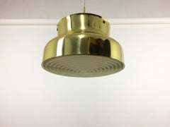 Large brass 'Bumling' pendant lamp by Anders Pehrson for Ateljé Lyktan - eyespy