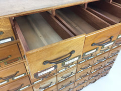 Mid century archive drawers - eyespy