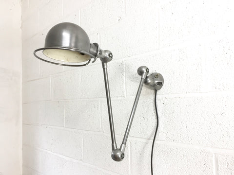 French Jielde 2 arm lamp