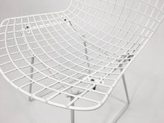 Knoll Bertoia wire side chair - White - eyespy