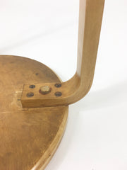 1940s Alvar Aalto Stool 60 by Atek / Pascoe - eyespy