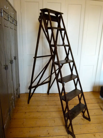 Vintage 1930s wooden steps
