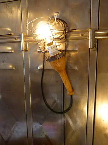 Antique inspection lamp