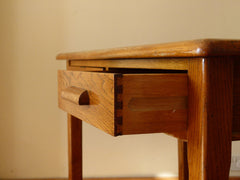 English 1930s oak desk - eyespy