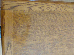 English 1930s oak desk - eyespy