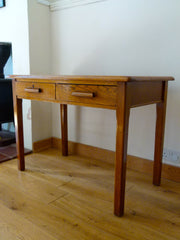 English 1930s oak desk - eyespy