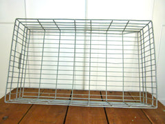 LARGE VINTAGE INDUSTRIAL GALVANISED METAL BAKERY TRAYS - eyespy