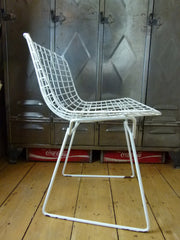 Original 70s Bertoia wire side chair by Knoll - eyespy