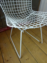 Original 70s Bertoia wire side chair by Knoll - eyespy