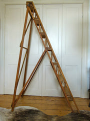 ANTIQUE VINTAGE HATHERLEY STEP LADDER - eyespy