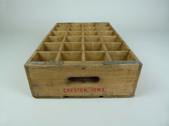 Vintage 'Fresh Up' 7up crate - 24 section - eyespy