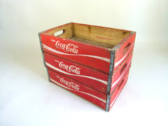 Vintage Coca Cola crates - Red - eyespy