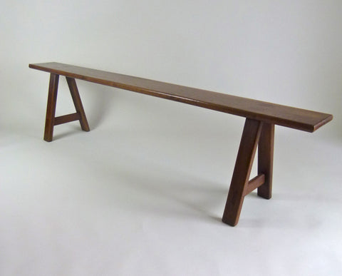 Antique 19th century French farmhouse bench