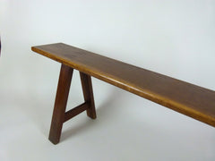Antique 19th century French farmhouse bench - eyespy