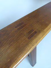 Antique 19th century French farmhouse bench - eyespy