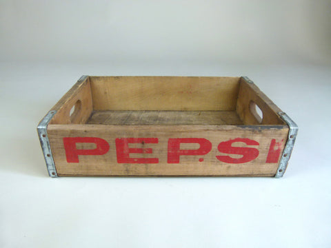Vintage pepsi crate