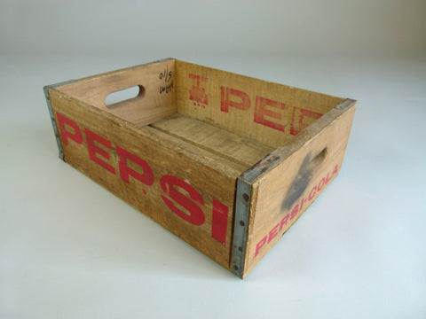 Vintage pepsi crate