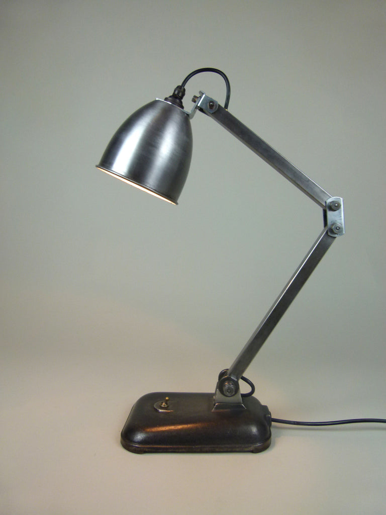 vintage industrial Memlite table lamp - eyespy