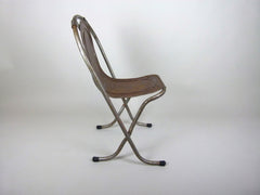 Vintage industrial steel Stak-A-Bye chairs by Sebel - eyespy
