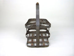 Vintage French bottle carrier - eyespy