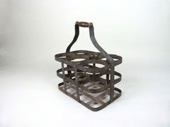 Vintage French bottle carrier - eyespy