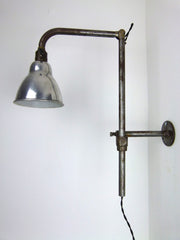 1940s French textile factory lamp by Ki-é-klair - eyespy