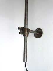 1940s French textile factory lamp by Ki-é-klair - eyespy