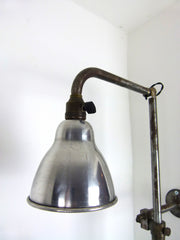 1940s French textile factory lamp by Ki-é-klair - eyespy