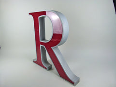 Giant 80cm vintage shop sign letter - R - eyespy