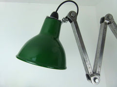 Vintage industrial factory lamp by EDL - eyespy