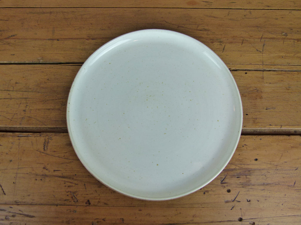 French Stoneware Basic dinner plate - Ivory - eyespy