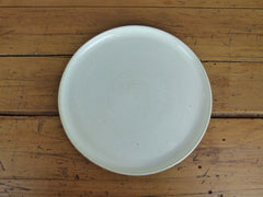 French Stoneware Basic dinner plate - Ivory - eyespy