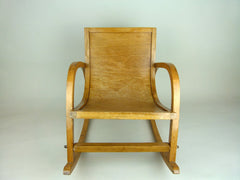 child's bentwood rocking chair - eyespy