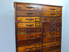Antique haberdashery shop drawers - eyespy