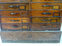 Antique haberdashery shop drawers - eyespy