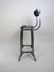 Vintage industrial factory machinist's chair by Tan Sad - eyespy