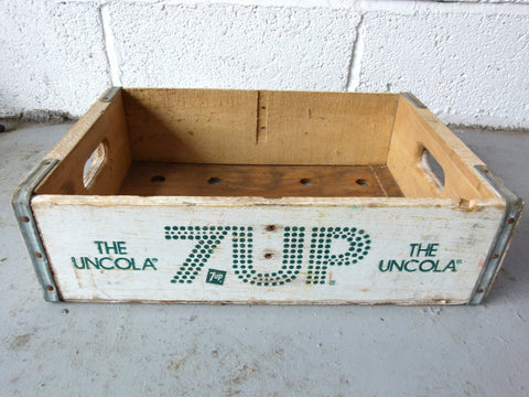 Vintage 7Up 'The Uncola' crate