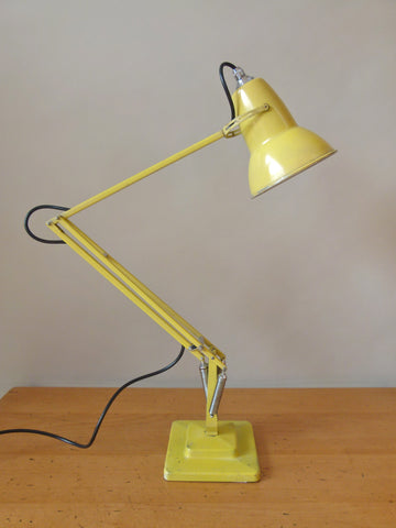 Herbert Terry Anglepoise desk lamp - Yellow