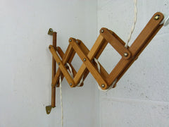 Wall mounted extendable scissor arm Maclamp by Conran for Habitat - eyespy