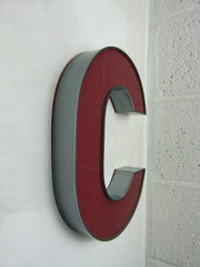 VIntage shop sign letter - C - eyespy
