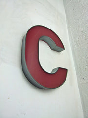 VIntage shop sign letter - C - eyespy