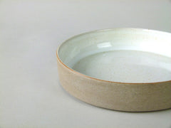 French Stoneware Basic shallow bowl or soup plate - Ivory - eyespy
