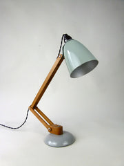 Habitat Conran Maclamp. Grey, wooden arm - eyespy