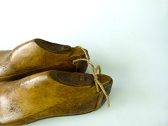 Vintage wooden shoe lasts - eyespy