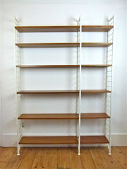 Ladderax shelving system. Double bay - eyespy