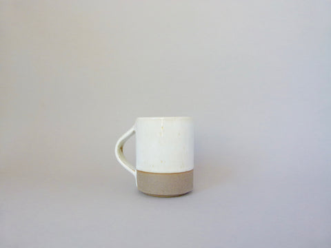 French Stoneware Espresso Cup - Ivory