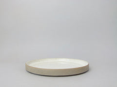 French Stoneware Basic dessert plate - Ivory - eyespy