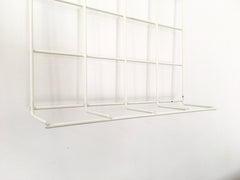 Mid century geometric wire grid coat racks by Karl Fitchel - eyespy